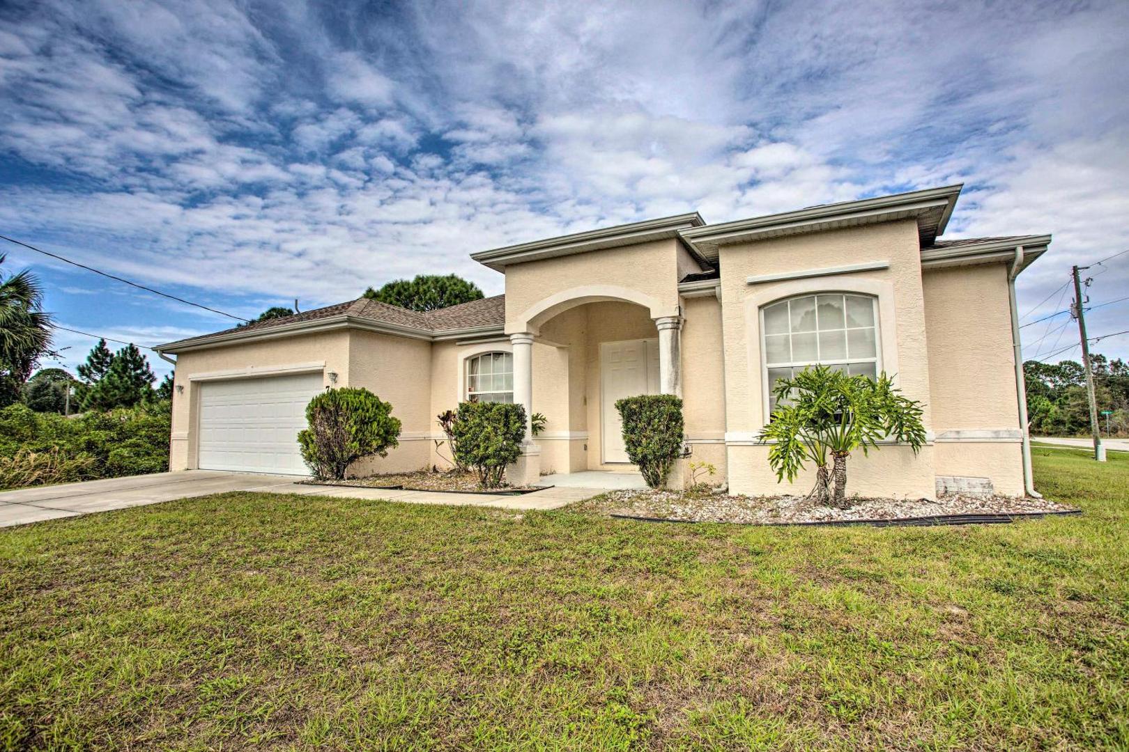 Centrally Located North Port Home with Private Lanai